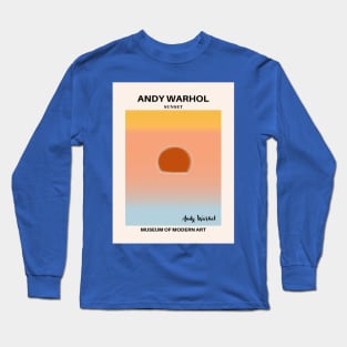 Painting Sunset Collection Museum Long Sleeve T-Shirt